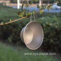 Portable Foldable Camping Pure Titanium Snow Pull Bowl